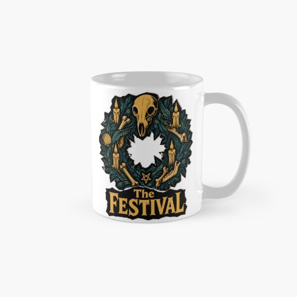 Item preview, Lovecraft The Festival Occult Bone Wreath designed and sold by Fenay Designs.