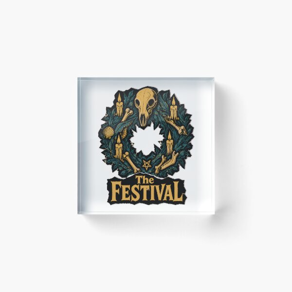 Item preview, Lovecraft The Festival Occult Bone Wreath designed and sold by Fenay Designs.