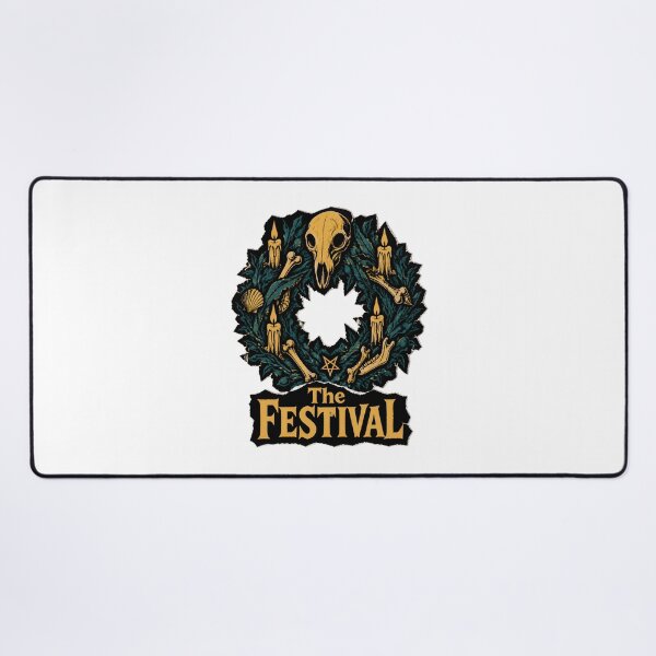 Item preview, Lovecraft The Festival Occult Bone Wreath designed and sold by Fenay Designs.