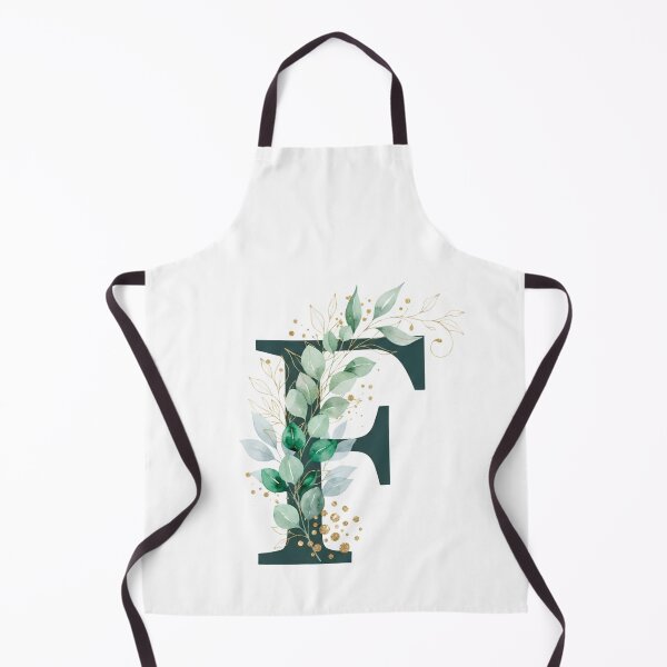Item preview, Sage Green Botinical Letter F designed and sold by ITCHAWAWAA.