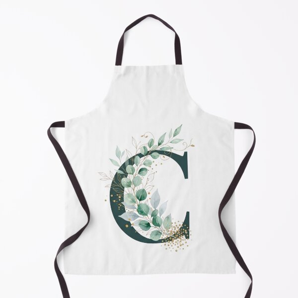 Item preview, Sage Green Botinical Letter C designed and sold by ITCHAWAWAA.