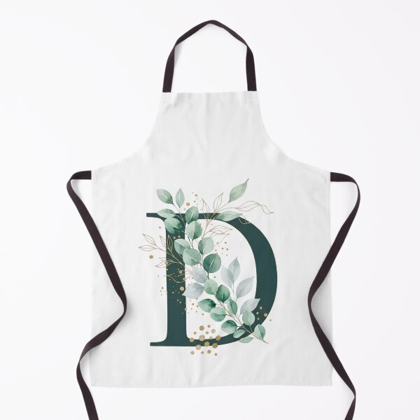 Item preview, Sage Green Botinical Letter D designed and sold by ITCHAWAWAA.