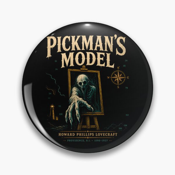 Item preview, Lovecraft Pickman's Model Reaching from the Canvas designed and sold by Fenay Designs.