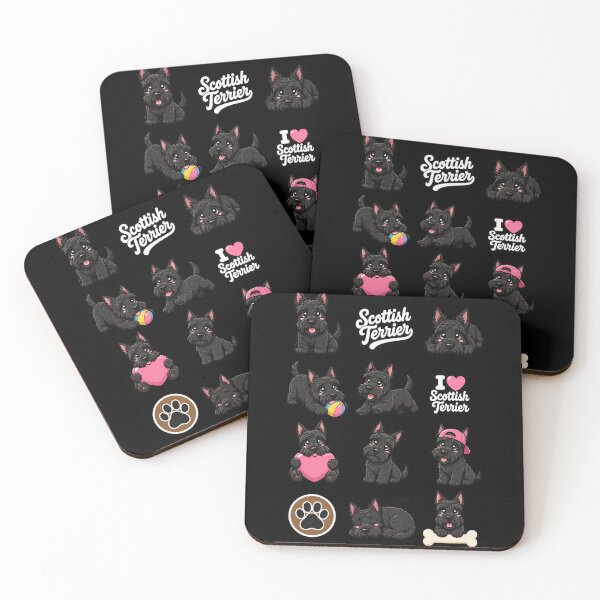 Item preview, Cute Scottish Terrier stickers and apparel design designed and sold by rafaeltto.