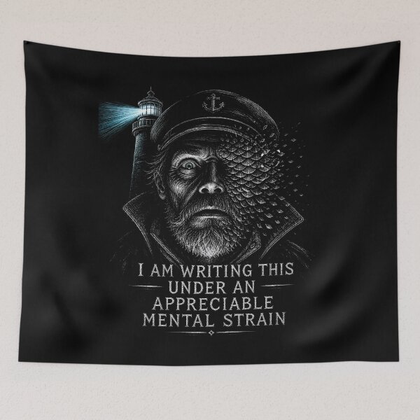 Item preview, Lovecraft Dagon Sailor Under a Mental Strain designed and sold by Fenay Designs.