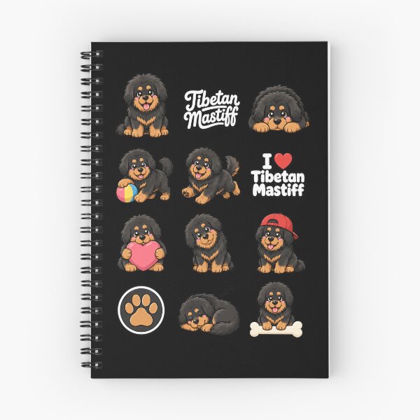 Item preview, Cute Tibetan Mastiff stickers and apparel design designed and sold by rafaeltto.