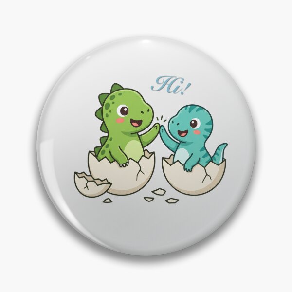 Item preview, Cute Baby Dinosaurs Hatching from Eggs designed and sold by naragon4289.