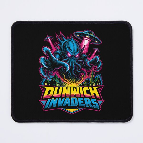 Item preview, Lovecraft Dunwich Invaders Neon Arcade Invasion designed and sold by Fenay Designs.