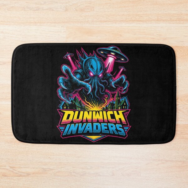 Item preview, Lovecraft Dunwich Invaders Neon Arcade Invasion designed and sold by Fenay Designs.