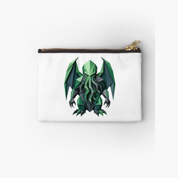 Item preview, Lovecraft Cthulhu in Emerald Origami designed and sold by Fenay Designs.