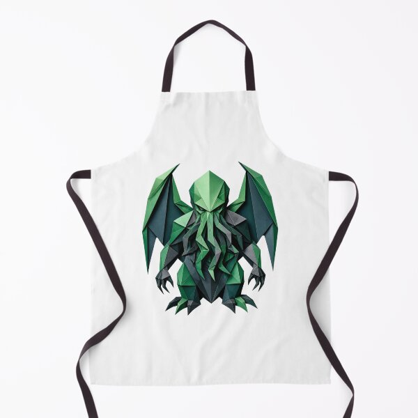 Item preview, Lovecraft Cthulhu in Emerald Origami designed and sold by Fenay Designs.