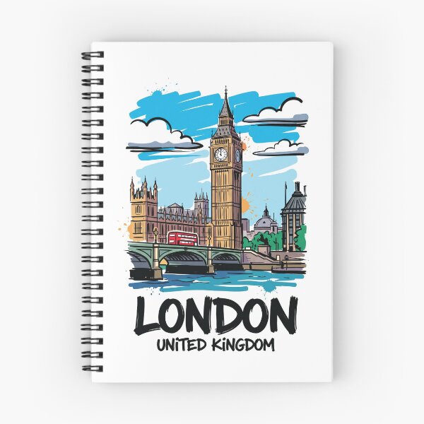 Item preview, Big Ben London Landmark UK Travel Art designed and sold by Merch by Das Design Studio.