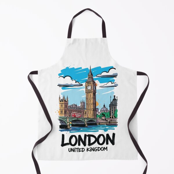 Item preview, Big Ben London Landmark UK Travel Art designed and sold by Merch by Das Design Studio.
