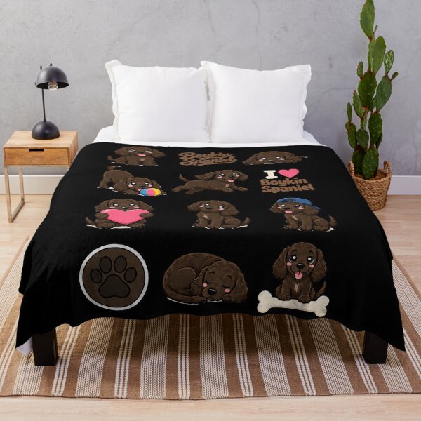 Item preview, Cute Boykin Spaniel stickers and apparel design designed and sold by rafaeltto.