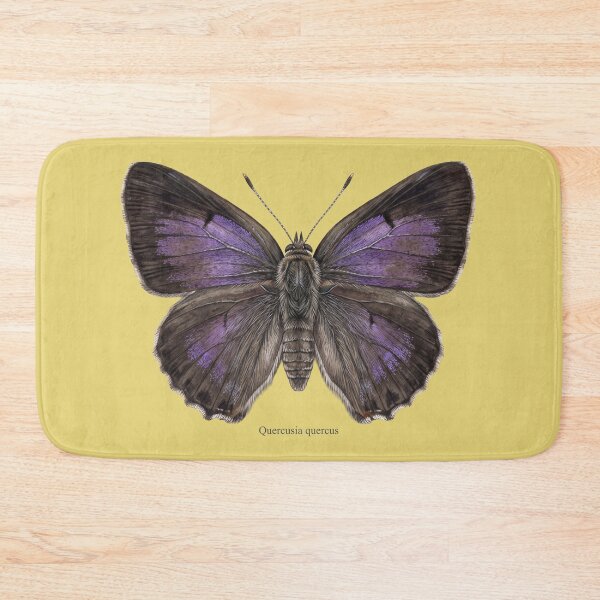 Item preview, The Purple Hairstreak – Quercusia Quercus Vintage Entomology Art Print designed and sold by FreiherrPK.