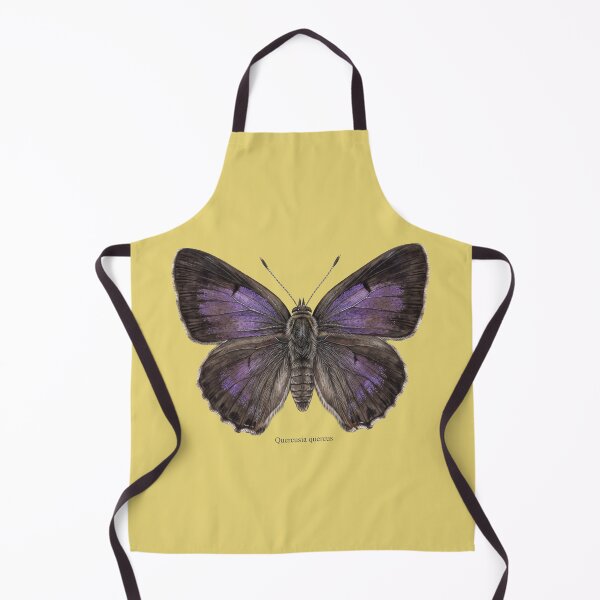 Item preview, The Purple Hairstreak – Quercusia Quercus Vintage Entomology Art Print designed and sold by FreiherrPK.