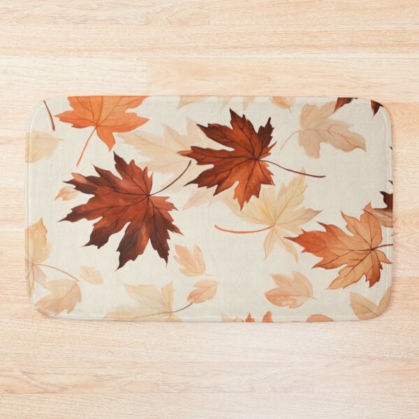 Item preview, Autumn Maple Leaves Pattern — Warm Falling Foliage Background designed and sold by LYAN-STORE.