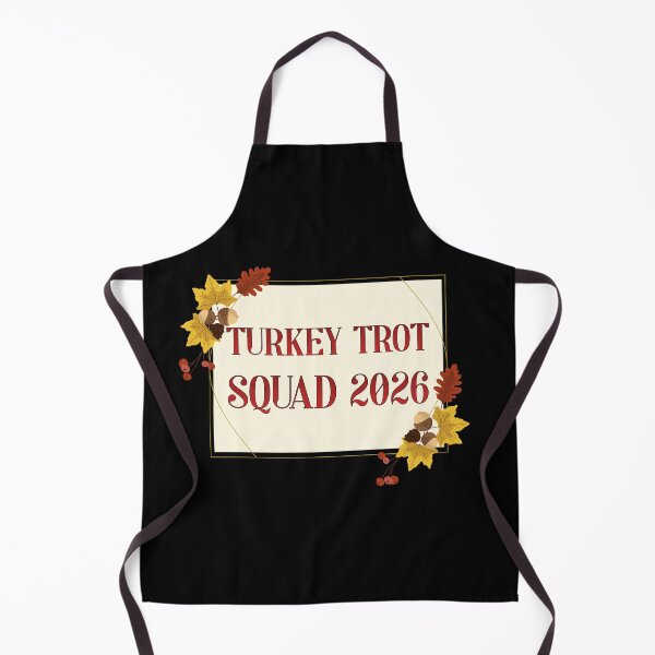 Item preview, Turkey Trot Squad 2026 | Elegant Autumn Leaves designed and sold by PROPera-design.