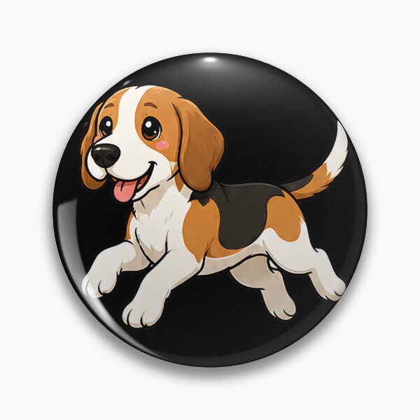 Item preview, Cute English Foxhound stickers and apparel design designed and sold by rafaeltto.
