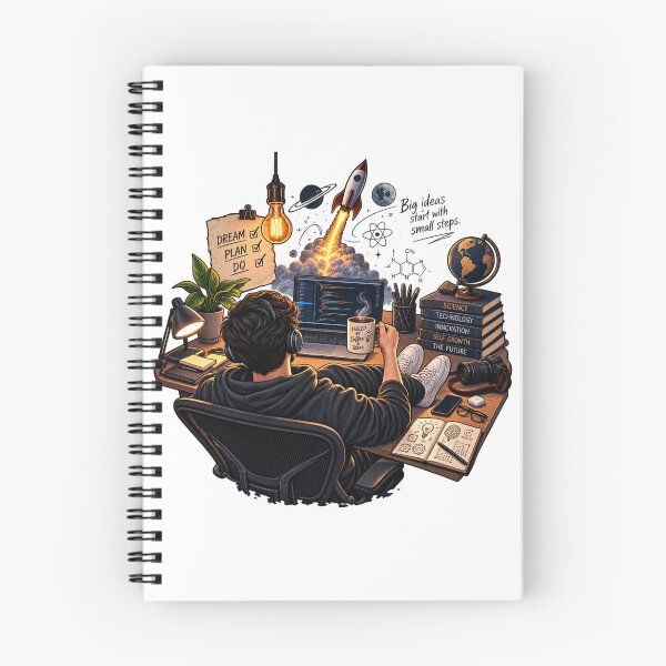 Item preview, Fueled by Coffee & Ideas – Tech Creator Coding Science Innovation designed and sold by KenjiSano.