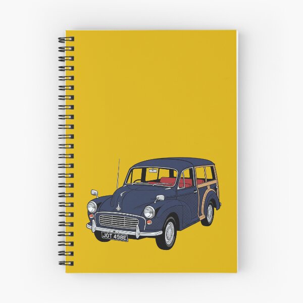 Item preview, The English Woodie Traveller - Vintage Retro British Classic Car Art Print designed and sold by FreiherrPK.