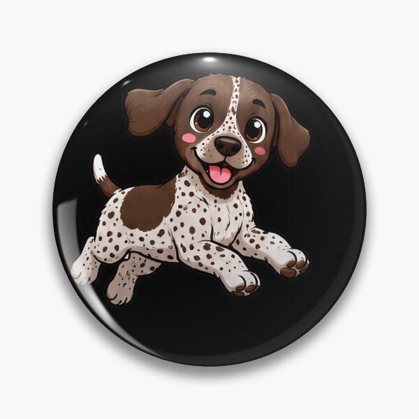 Item preview, Cute German Shorthaired Pointer stickers and apparel design designed and sold by rafaeltto.
