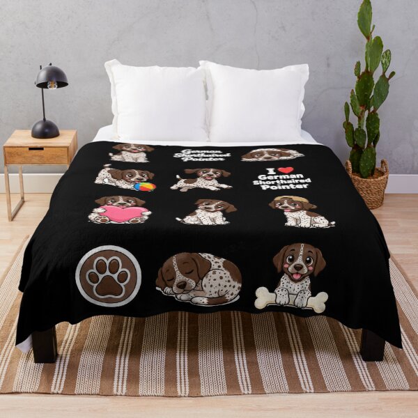 Item preview, Cute German Shorthaired Pointer stickers and apparel design designed and sold by rafaeltto.