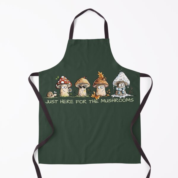 Item preview, Just Here for the Mushrooms designed and sold by modartis.