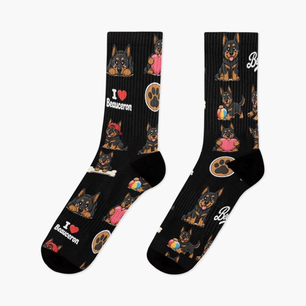 Item preview, Cute Beauceron stickers and apparel design designed and sold by rafaeltto.