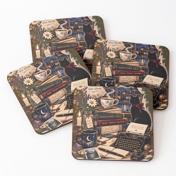 Item preview, Poetcore – Midnight Writing Society designed and sold by MR-HOOBY.