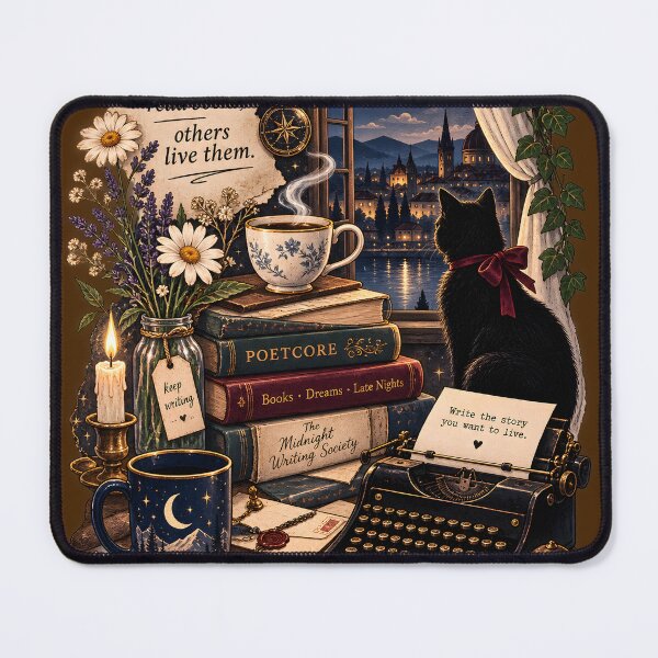 Item preview, Poetcore – Midnight Writing Society designed and sold by MR-HOOBY.