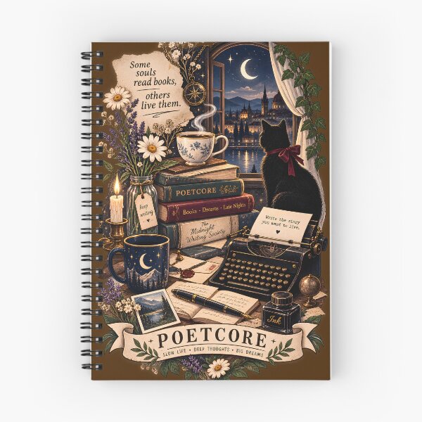 Item preview, Poetcore – Midnight Writing Society designed and sold by MR-HOOBY.
