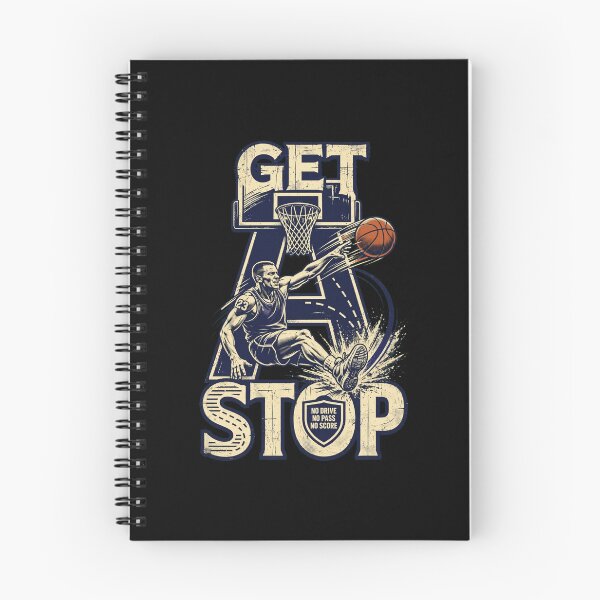 Item preview, Get a Stop Basketball Design, Basketball Defense Shirt, Basketball Player Gift, Defensive Basketball Graphic, Hoops Training, Basketball Coach Gift, Basketball Lover Artwork, Hoops Culture designed and sold by Typologystudios.