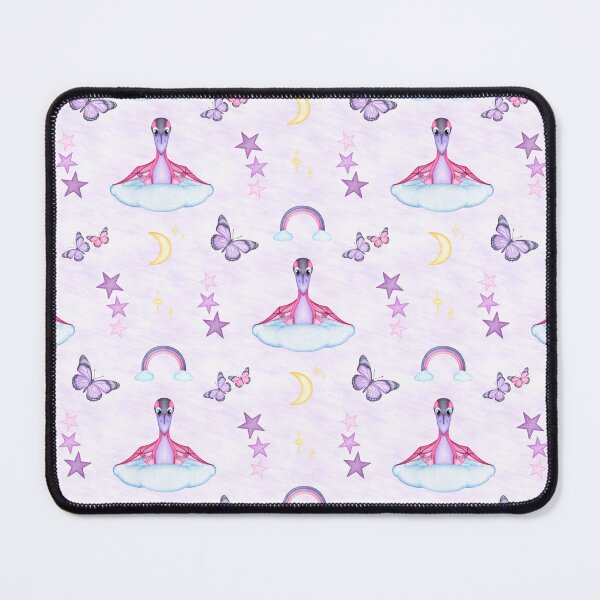 Item preview, Cute Lilac Dinosaur Pattern - Soft Pastel Artistic Dino Print designed and sold by PatternUnique.