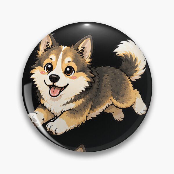Item preview, Cute Icelandic Sheepdog stickers and apparel design designed and sold by rafaeltto.