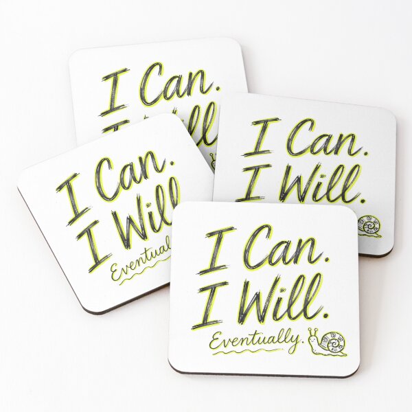 Item preview, I Can. I Will. Eventually  designed and sold by Geordesign.