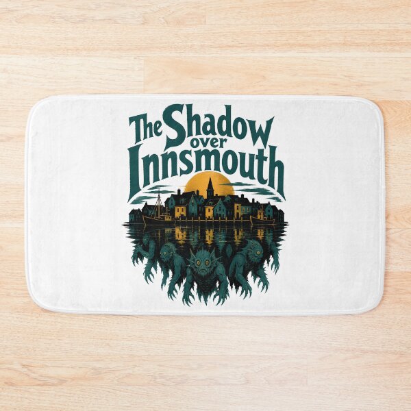 Item preview, Lovecraft Shadow Over Innsmouth Moonlit Harbor designed and sold by Fenay Designs.