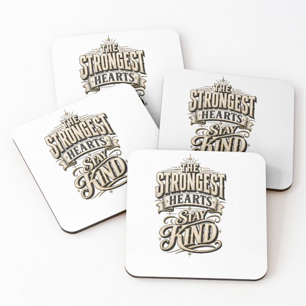 Item preview, The Strongest Hearts Stay Kind designed and sold by bolaAura.
