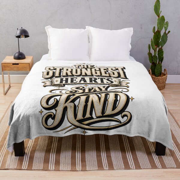 Item preview, The Strongest Hearts Stay Kind designed and sold by bolaAura.