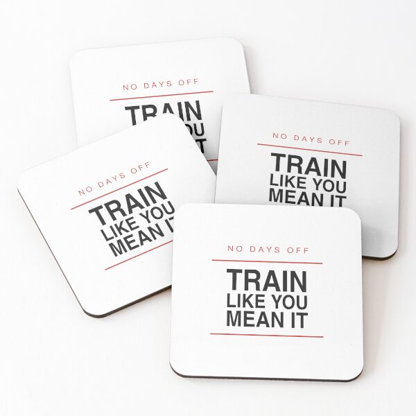 Item preview, Train Like You Mean It - Training Quote designed and sold by KLIFT.