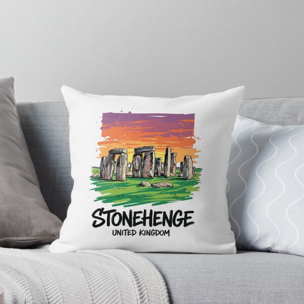 Item preview, Stonehenge Ancient Monument England Art Print designed and sold by Merch by Das Design Studio.