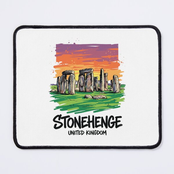 Item preview, Stonehenge Ancient Monument England Art Print designed and sold by Merch by Das Design Studio.