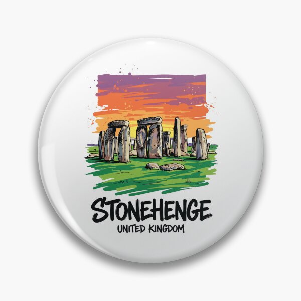 Item preview, Stonehenge Ancient Monument England Art Print designed and sold by Merch by Das Design Studio.