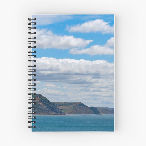 Item preview, Cumulus and Stratocumulus Clouds above the Jurassic Coastline and Lyme Bay Dorset designed and sold by Dorset Girl.