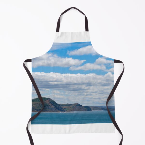 Item preview, Cumulus and Stratocumulus Clouds above the Jurassic Coastline and Lyme Bay Dorset designed and sold by Dorset Girl.