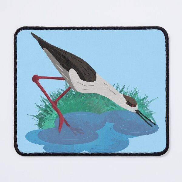Item preview, Black-winged Stilt  Illustration designed and sold by FandomizedRose.