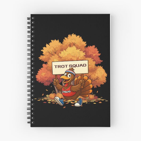 Item preview, Turkey Trot Squad 2026 | Turkey Runner with 2026 Sign designed and sold by PROPera-design.