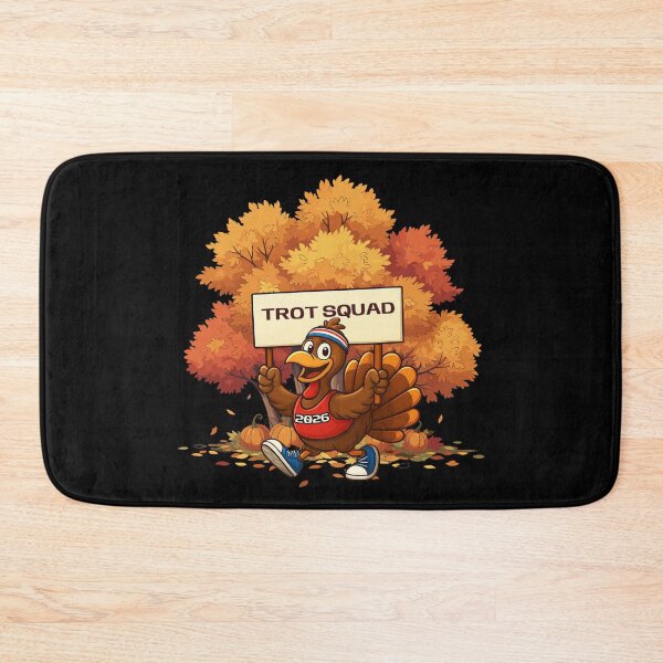 Item preview, Turkey Trot Squad 2026 | Turkey Runner with 2026 Sign designed and sold by PROPera-design.