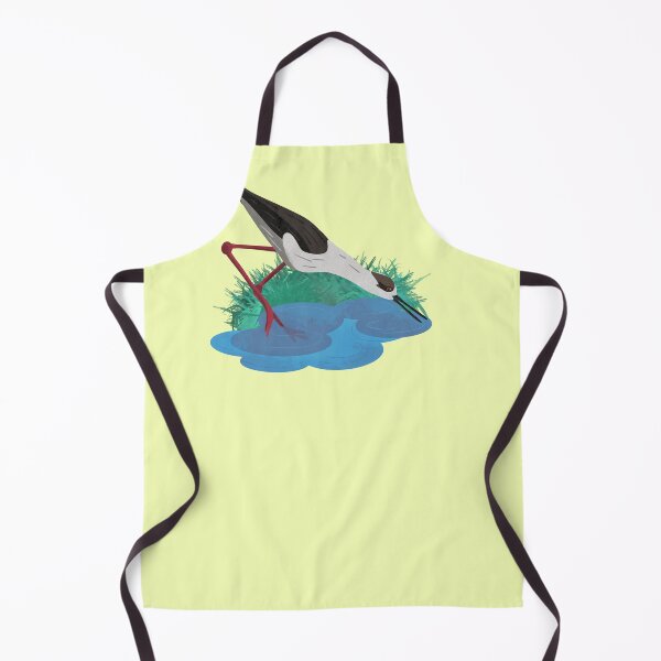 Item preview, Black-winged Stilt Illustration designed and sold by FandomizedRose.