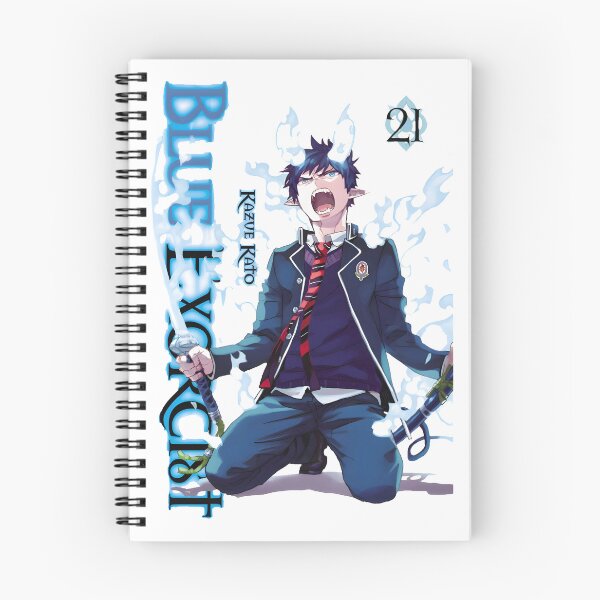 Item preview, Epic Shonen Anime Art: Blue Flame Demon Slayers & Exorcist Academy Adventures | Japanese Fan Design | Limited Edition designed and sold by simigraphic.